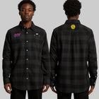 80V CHECK SHIRT /// LONG SLEEVE BUTTON UP - ONYX Motors