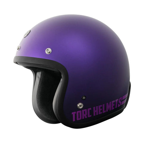 Torc Helmet - Del Mar Cali Iridecent Purple - ONYX Motors
