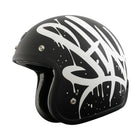 Torc Helmet - Del Mar Wild One Black - ONYX Motors