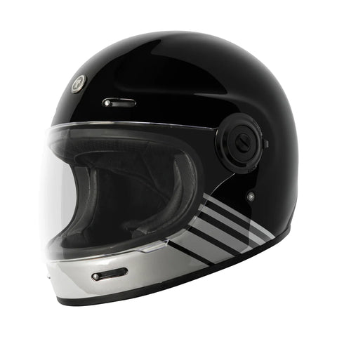 Torc Helmet - Newport Breakers Black - ONYX Motors