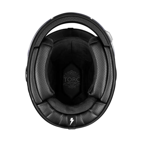 Torc Helmet - Newport Breakers Black - ONYX Motors