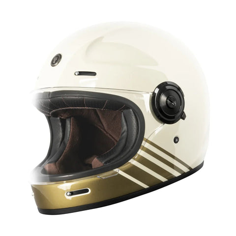 Torc Helmet - Newport Breakers Cream - ONYX Motors