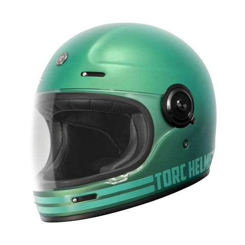 Torc Helmet - Newport Cali Iridecent Teal - ONYX Motors