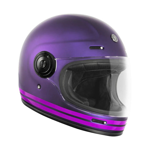 Torc Helmet - Newport Cali Iridecent Purple - ONYX Motors