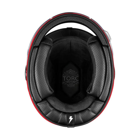 Torc Helmet - Newport Metallic Red - ONYX Motors