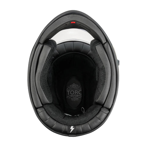 Torc Helmet - Pomona Fire Red Black - ONYX Motors