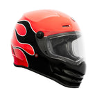 Torc Helmet - Pomona Fire Red Black - ONYX Motors