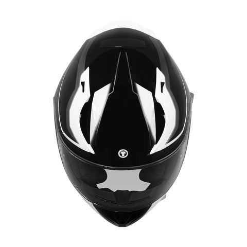 Torc Helmet - T - 15 Route Black - ONYX Motors