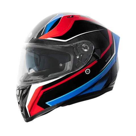 Torc Helmet - T - 15 Route Blue Red - ONYX Motors