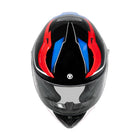 Torc Helmet - T - 15 Route Blue Red - ONYX Motors