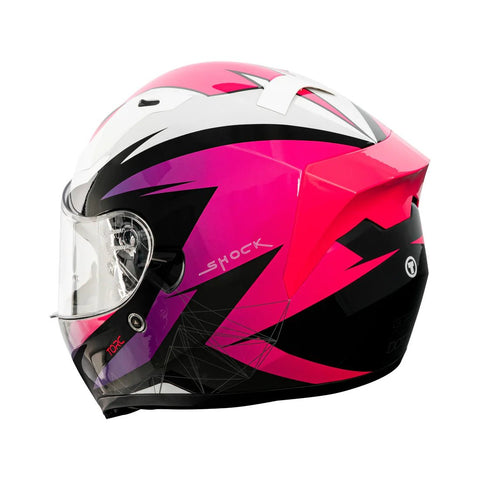 Torc Helmet - T - 15 Shock Fluo Fuxia - ONYX Motors