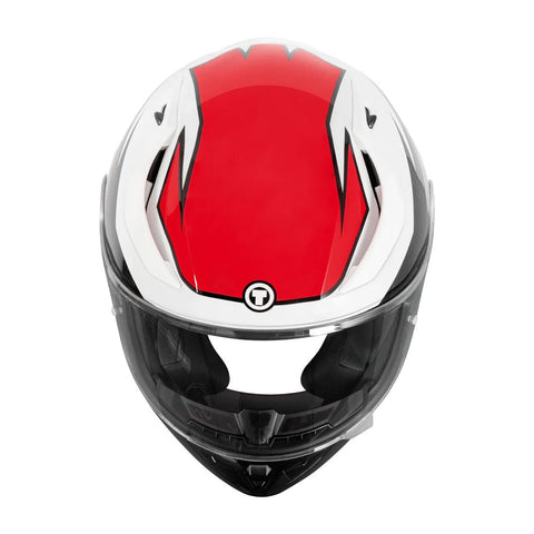 Torc Helmet - T - 15 Shock Fluo Red - ONYX Motors