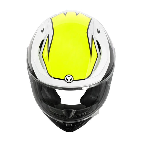 Torc Helmet - T - 15 Shock Fluo Yellow - ONYX Motors