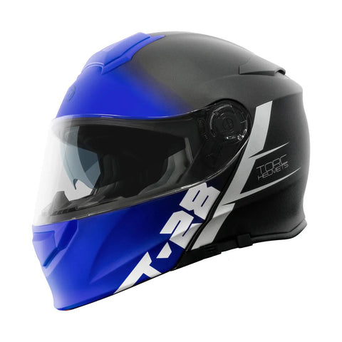 Torc Helmet - T - 28 Essence Black Blue - ONYX Motors