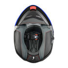 Torc Helmet - T - 28 Essence Black Blue - ONYX Motors
