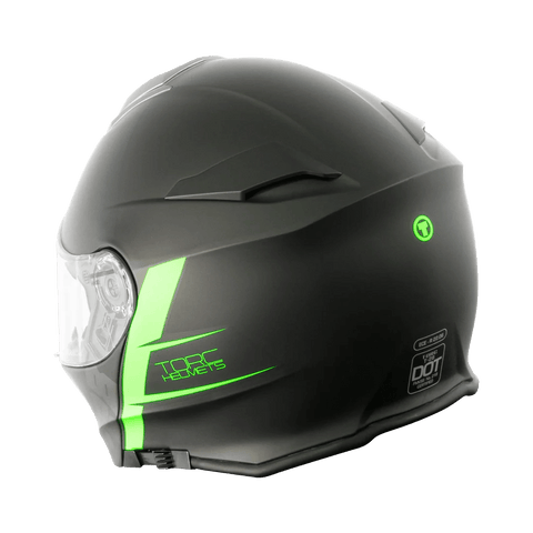 Torc Helmet - T - 28 Essence Black Grey - ONYX Motors