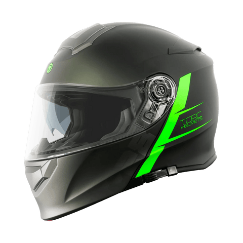 Torc Helmet - T - 28 Essence Black Grey - ONYX Motors