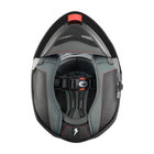 Torc Helmet - T - 28 Essence Black Grey - ONYX Motors