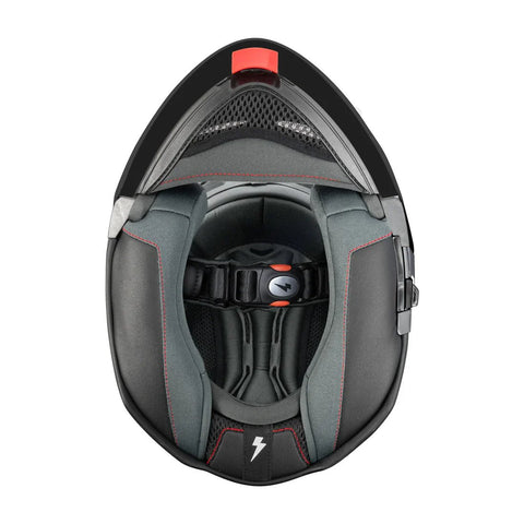 Torc Helmet - T - 28 Essence Black Grey - ONYX Motors