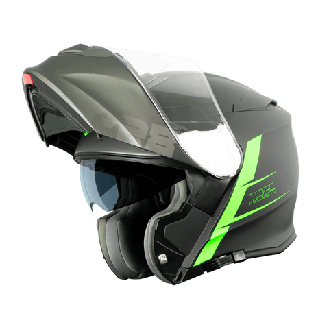 Torc Helmet - T - 28 Essence Black Grey - ONYX Motors