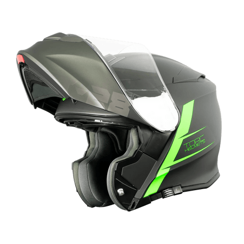 Torc Helmet - T - 28 Essence Black Grey - ONYX Motors