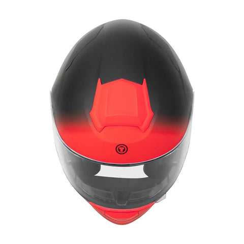 Torc Helmet - T - 28 Essence Black Red - ONYX Motors