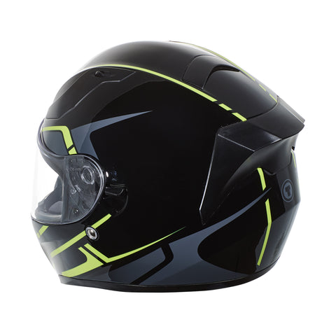 Torc Helmet - T-15 Rush HI VIZ Yellow