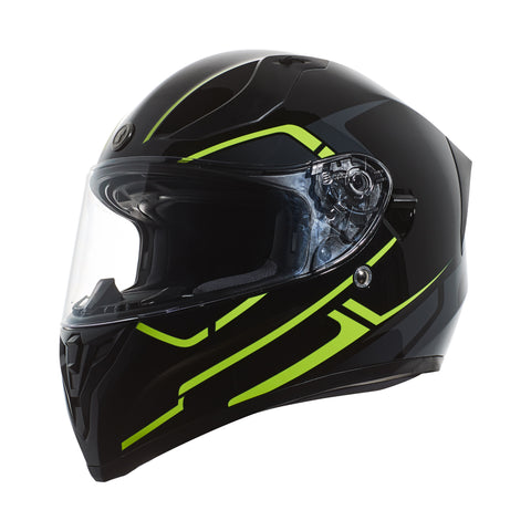 Torc Helmet - T-15 Rush HI VIZ Yellow