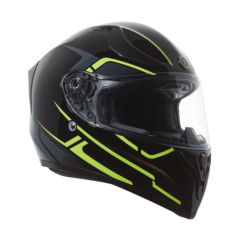 Torc Helmet - T-15 Rush HI VIZ Yellow