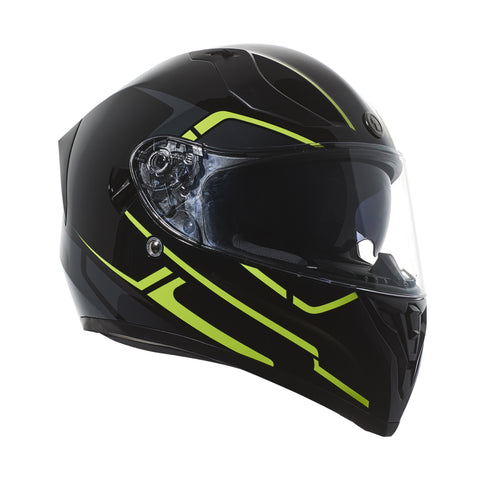 Torc Helmet - T-15 Rush HI VIZ Yellow