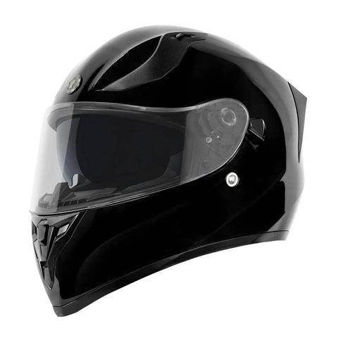 Torc Helmet - T - 15 Gloss Black - ONYX Motors