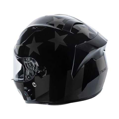 Torc Helmet - T-15 Bluetooth Midnight Rider