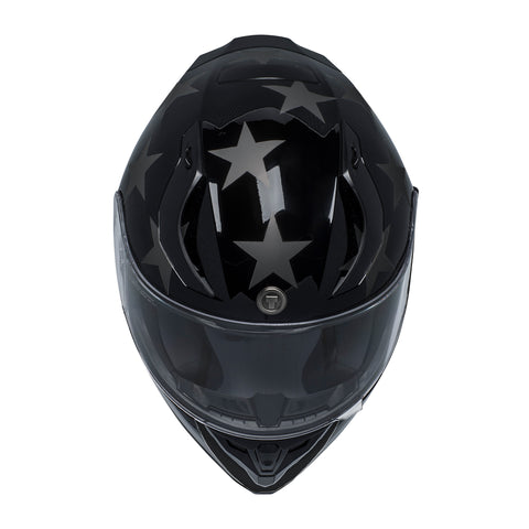 Torc Helmet - T-15 Bluetooth Midnight Rider