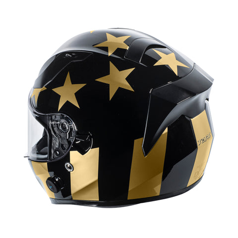 Torc Helmet - T-15 Bluetooth Golden Time