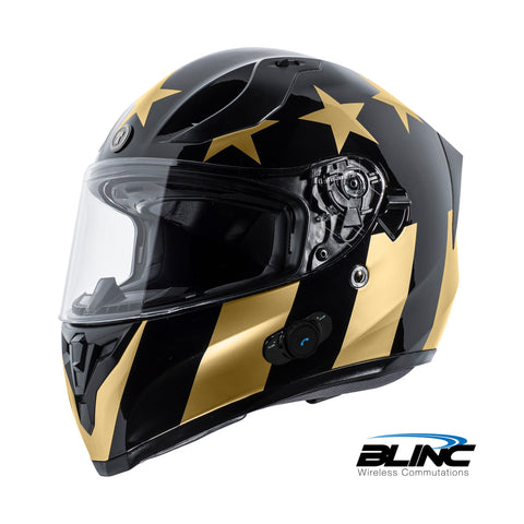 Torc Helmet - T-15 Bluetooth Golden Time