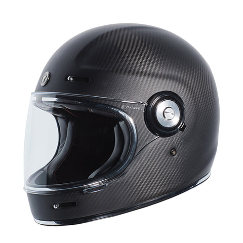 Torc Helmet - Newport Carbon Fiber Matte Black