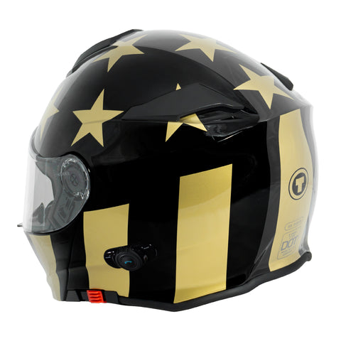 Torc Helmet - T-28 Bluetooth Gold Star