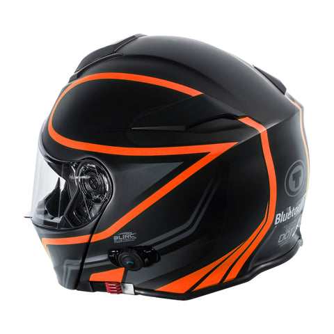 Torc Helmet - T-28 Bluetooth Vapor Orange