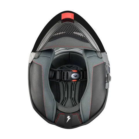 Torc Helmet - T - 28 Vertex Black Red - ONYX Motors