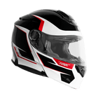 Torc Helmet - T - 28 Vertex Black Red - ONYX Motors