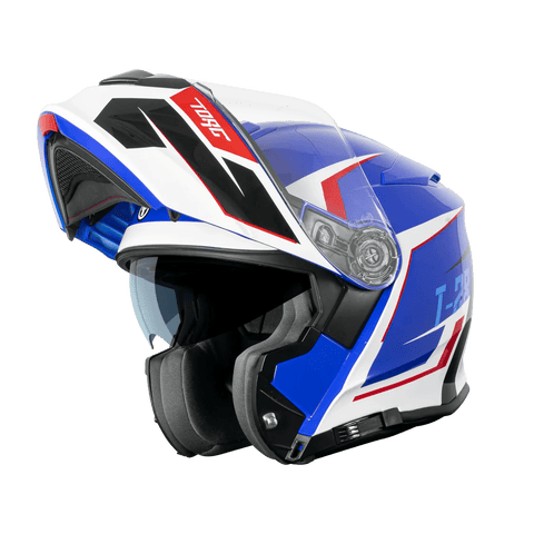 Torc Helmet - T - 28 Vertex Blue White Red - ONYX Motors