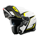 Torc Helmet - T - 28 Vertex White Black Fluo Yellow - ONYX Motors