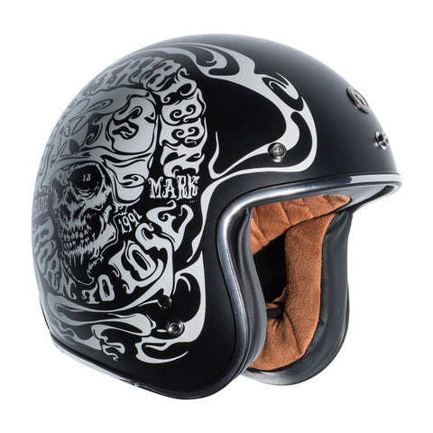 Torc Helmet - Del Mar Smoke Skull