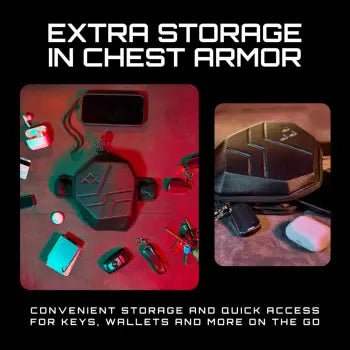 FarMyth Zealot LED Armor Backpack - ONYX Motors