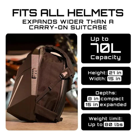 FarMyth Zealot LED Armor Backpack - ONYX Motors